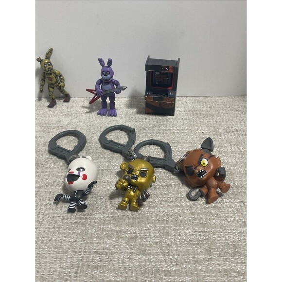 Lot Of Funko Micro Articulated Figures Five Nights at Freddy's FNAF 2016 - Picture 2 of 6
